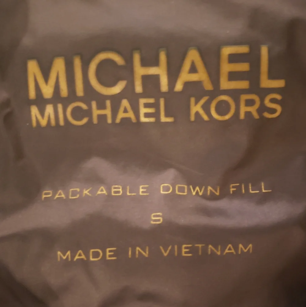 Michael Kors Quilted Puffer Jacket - Dark Gray - Picture 3 of 3